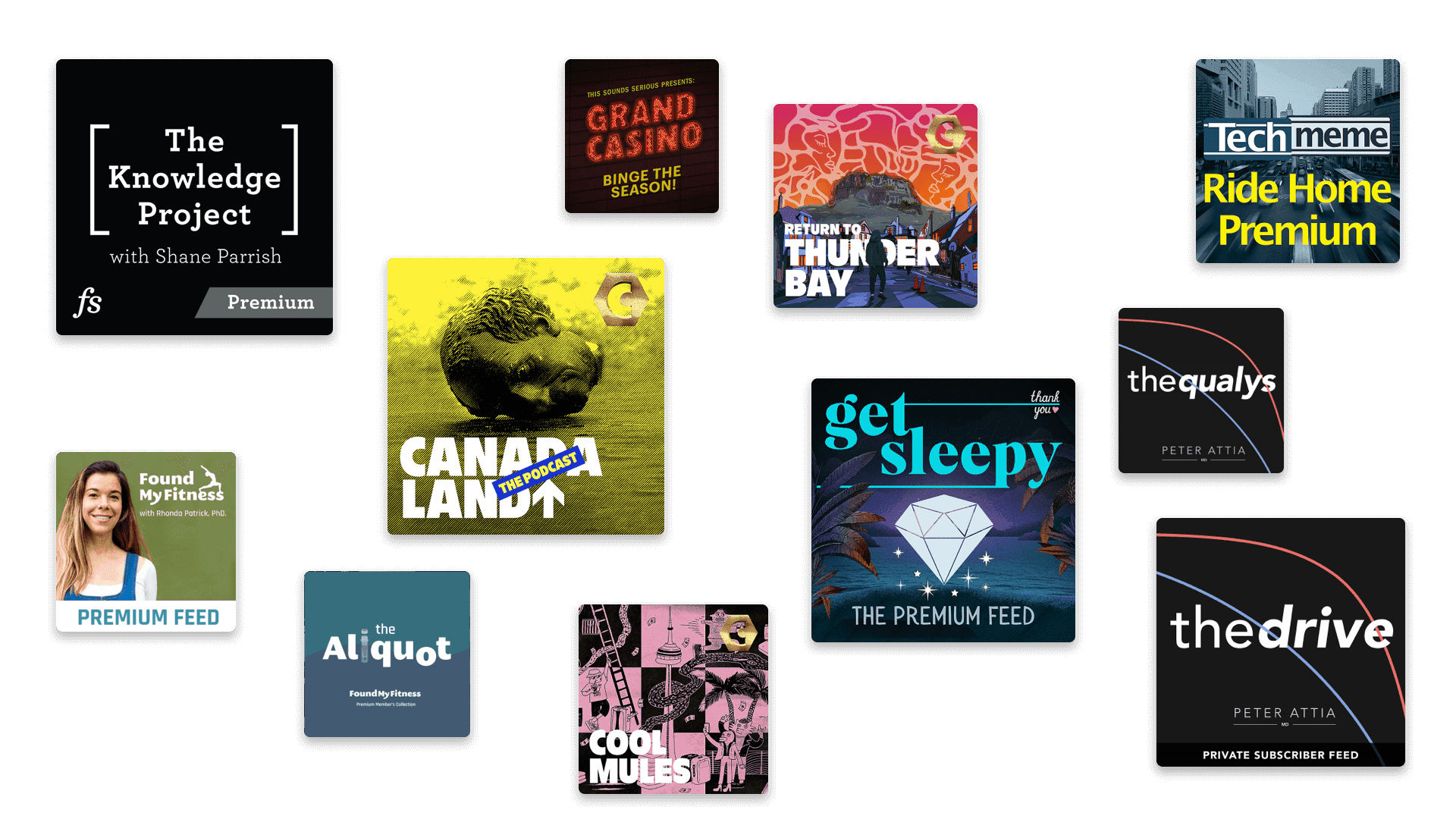 Podcasts using Supercast to deliver premium audio content to paying customers